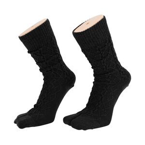 Durable Two-toed Sock Black 1 Pair